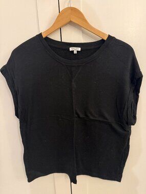 slouchy black Splendid tee